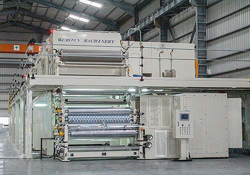 Clean Room 5-Roll Solventless Silicone Coating Machine