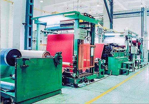 PU Synthetic Leather Embossing Machine