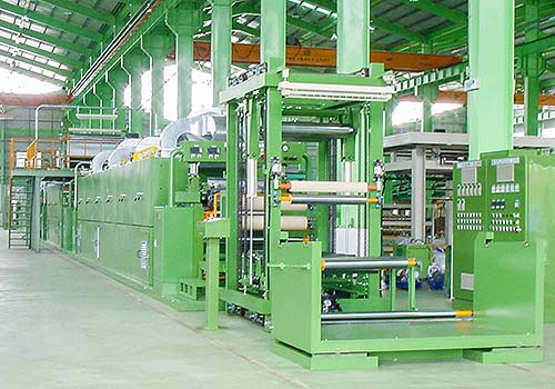 PVC Artificial Leather Coating Machine